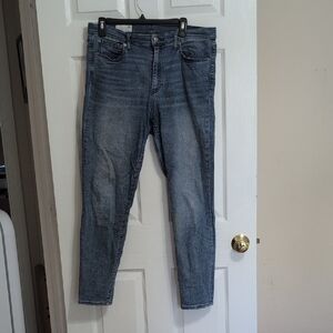 GAP True Skinny High Rise Jeans - Classic Blue